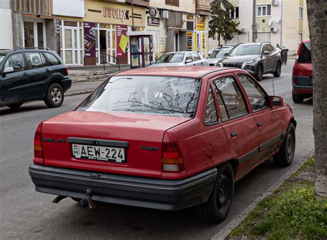 Heckansicht Eines Opel Kadett E Gsi V Oldtimertreffen