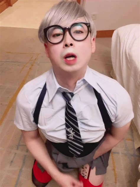 Asian Sissy Wearing Schoolgirl Custome Gay Amateur Porn Feat AndreaCD XHamster