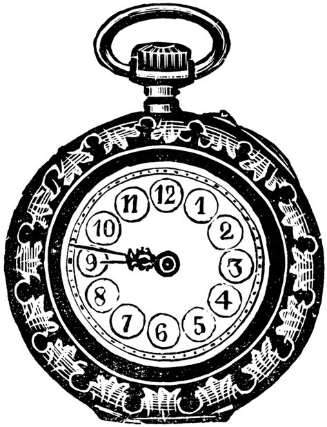 Old Clock Drawing Free Download On Clipartmag