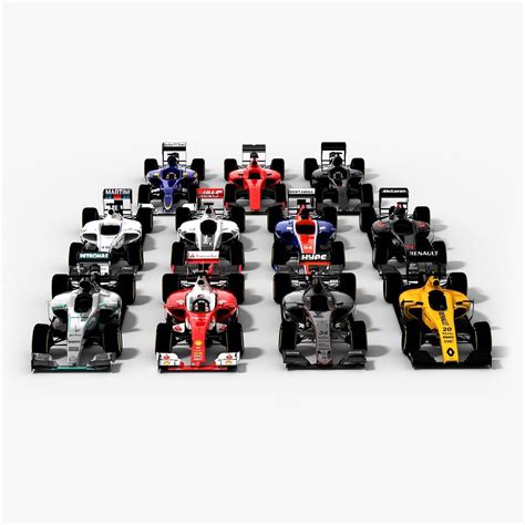 ArtStation - Formula 1 2016 Teams Pack 3D models