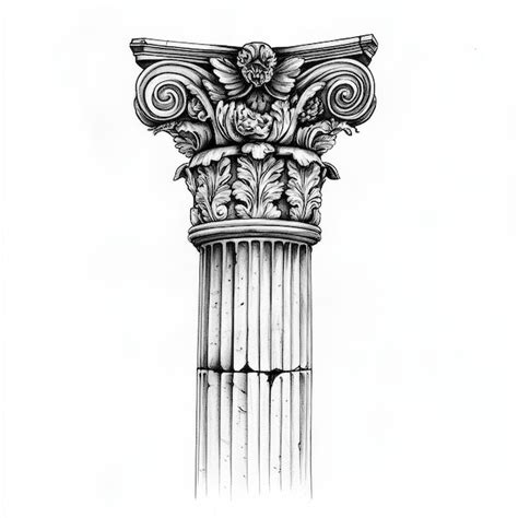 drawing   column   drawing   column   flower