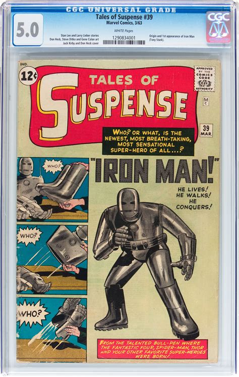 First appearance of Iron Man up on the auction block and you can bid