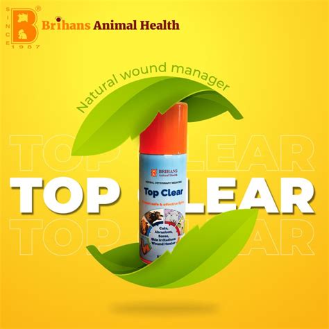 Top Clear cattle product for wound care | Brihans Laboratories Private ...