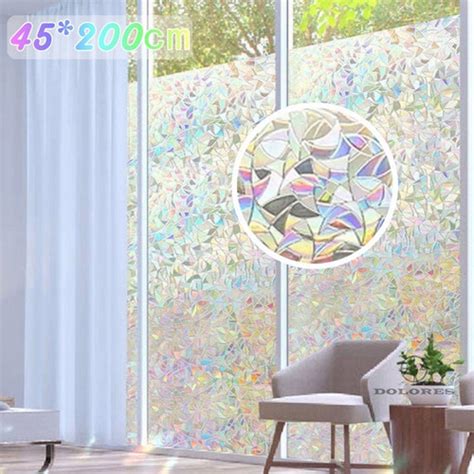 M Tapiz Adherible Decora Ventanas Vitral Vinilo Cristal D Meses Sin