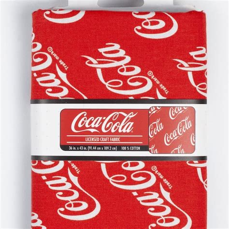 Coca Cola Fabric - Etsy