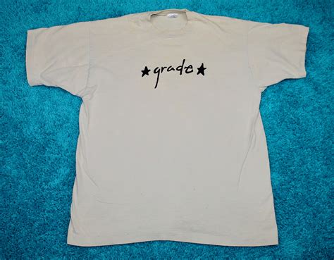 XL Vtg Mid 90s GRADE T Shirt Emo Hardcore Screamo