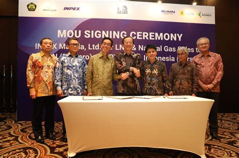 PLN Teken MoU Dengan INPEX MASELA Terkait Kebutuhan LNG Untuk