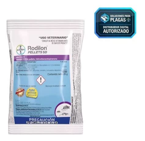 Rodilon Pellets Sd Rodenticida Bayer