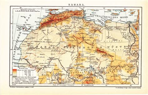 Atlas Mountains World Map