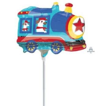Шар на палочке "Паровозик" купить недорого с доставкой на дом в СПб