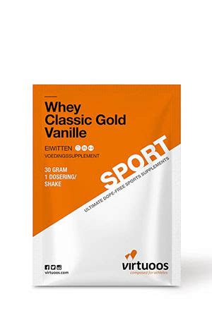 Whey Classic Gold Sachet 30 Gr Van Virtuoos Kopen Duursport