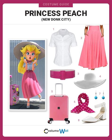 Diy Princess Peach Costume