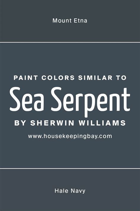 Sea Serpent SW-7615 by Sherwin Williams - Housekeepingbay