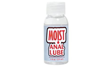 Moist Water Based Anal Lube Ounce Groupon