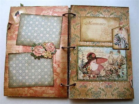 Paperiah Graphic 45 A Ladies Diary Journal Mini Album Class 816