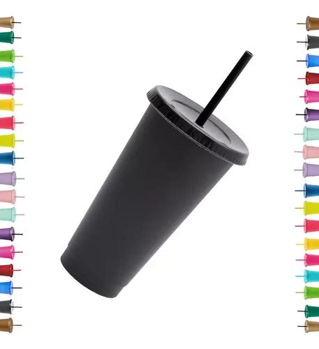 40 Vasos Reusables Venti Tipo Star Para Bebida Fria 24 Oz Cuotas Sin