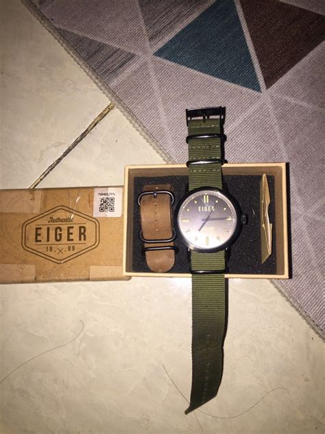 Jam Tangan Eiger Aviator Authentic 1989 Barang Mewah Jam Tangan Di