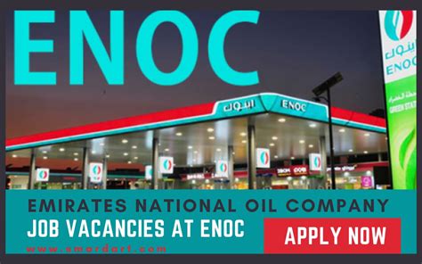 Enoc Dubai Careers Emirates National Oil Company Jobs