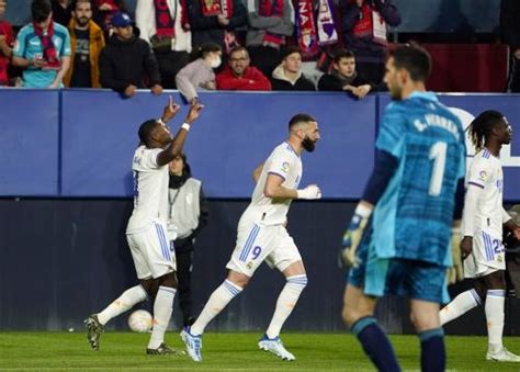 Hasil Osasuna Vs Real Madrid Di Liga Spanyol 2021 2022 Menang 3 1 El