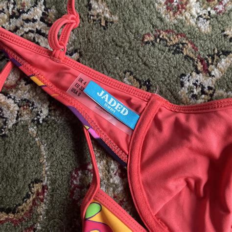 Jaded London Swim Underwire Bikini With Lettuce Depop