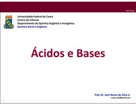 Ácidos E Bases Ppt