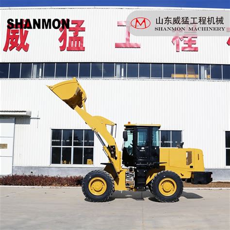 China 3 Ton Front End Loader Manufacturers Factory Low Price SHANMON