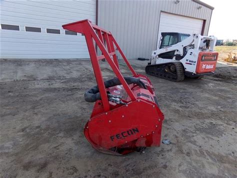 Fecon Bull Hog Skid Steer Mulcherforestry Head Bigiron Auctions