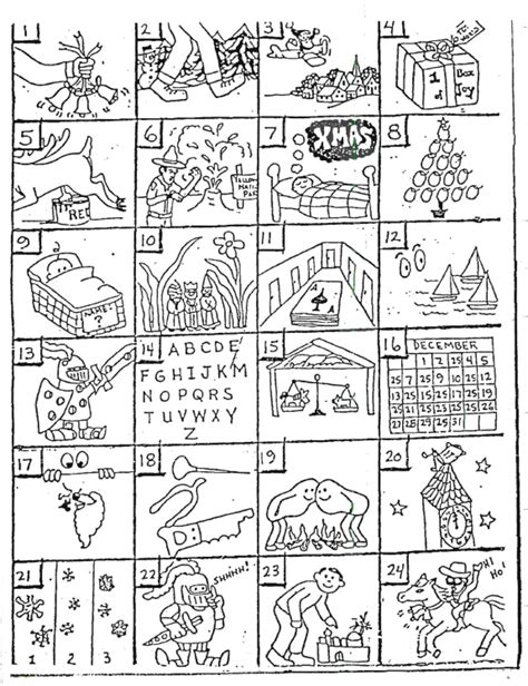 Free Printable Christmas Puzzles For Adults with Answers - FREE