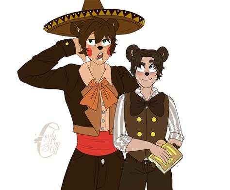 freddy fazbear el chip frechip fnaf au cpo sm  fnaf dibujos