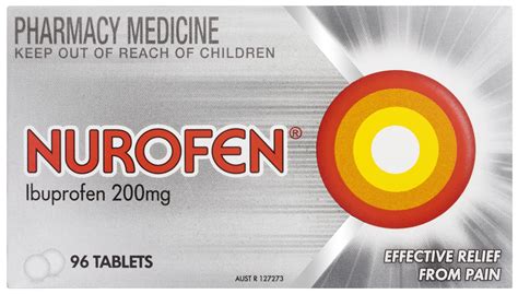Nurofen Pain Relief Tablets 96 Pack Skulibrary