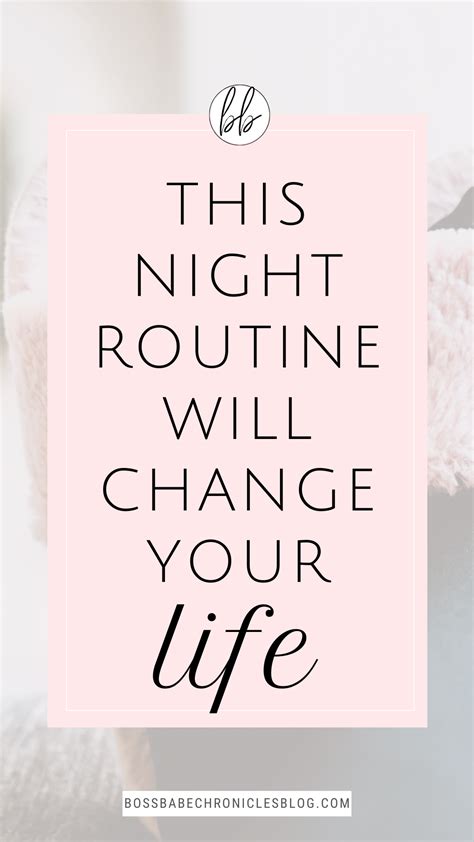 Productive Night Routine Ideas You Need To Try Boss Babe Chronicles Night Routine Break Bad