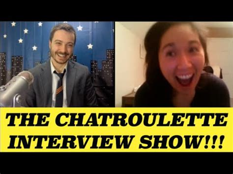 Nude Webcamming Porn Part 1 Chatroulette Interview Show 10 YouTube