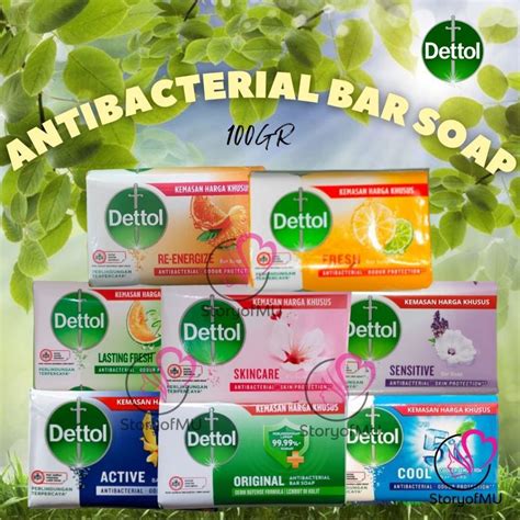 Jual DETTOL Sabun Batang Soap Bar 60ml 100gr Cool Fresh Re