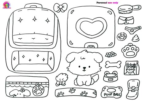 paper doll pink ping world dog artofit