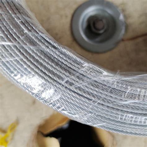 Electric Galvanized 1x37 Steel Wire Rope Ungalvanzied Cables