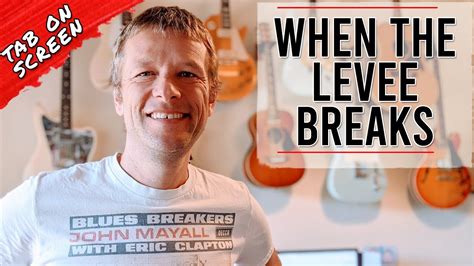 When The Levee Breaks Guitar Lesson Led Zeppelin YouTube