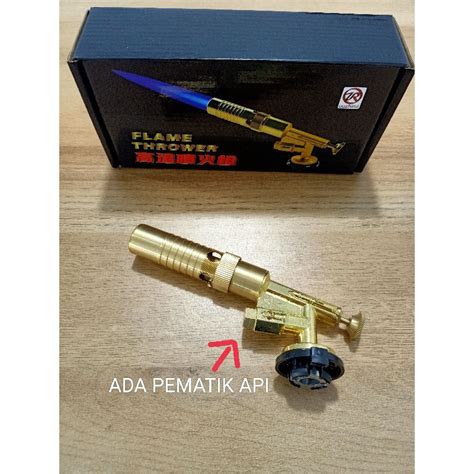 Jual Gas Torch Flame Gun Blow Torch Portable Kepala Las Manual Full