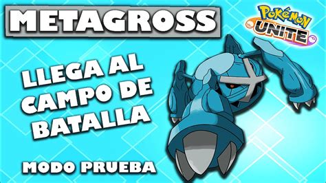 Mi Primera Partida Con Metagross En Pokemon Unite Sus Golpes No