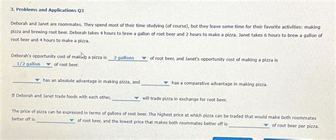 Solved Problems And Applications Q Deborah And Janet Are Chegg