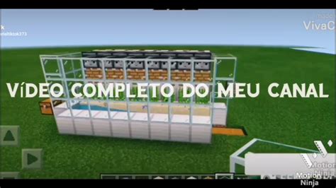 Como Fazer Uma Farm De Cana De Açúcar No Minecraft Vídeo Completo No