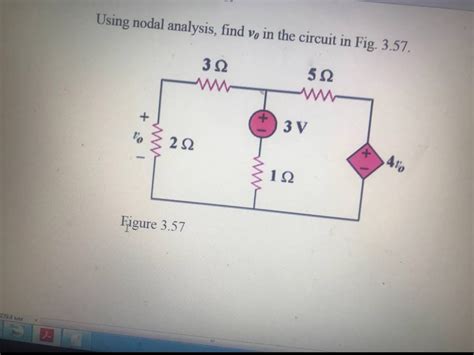 Answered Using Nodal Analysis Find Vo In The Bartleby