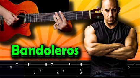 Bandoleros Guitar Tabs Don Omar Fast Furious YouTube