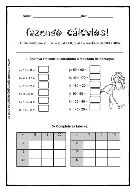 Desafio Matematico 2 Ano