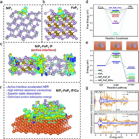 Atomic Models With Charge Density Difference Plot Of A Nip Site