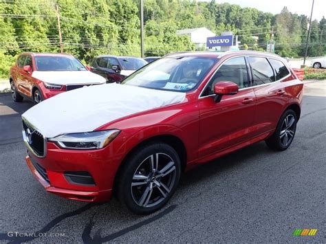 2020 Fusion Red Metallic Volvo Xc60 T5 Awd Momentum 138988350 Photo 5