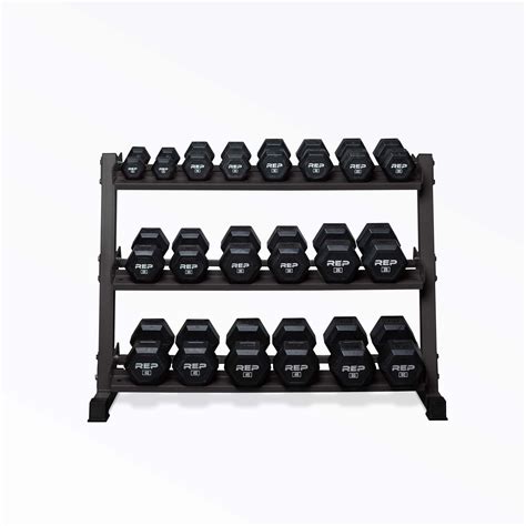 Rubber Coated Dumbbell Sets | REP Fitness