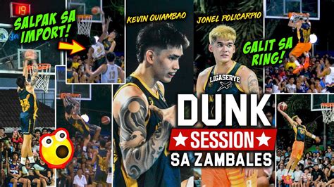 Kevin Quiambao At Jonel Policarpio Ng La Salle Nag Dunk Session Sa Open