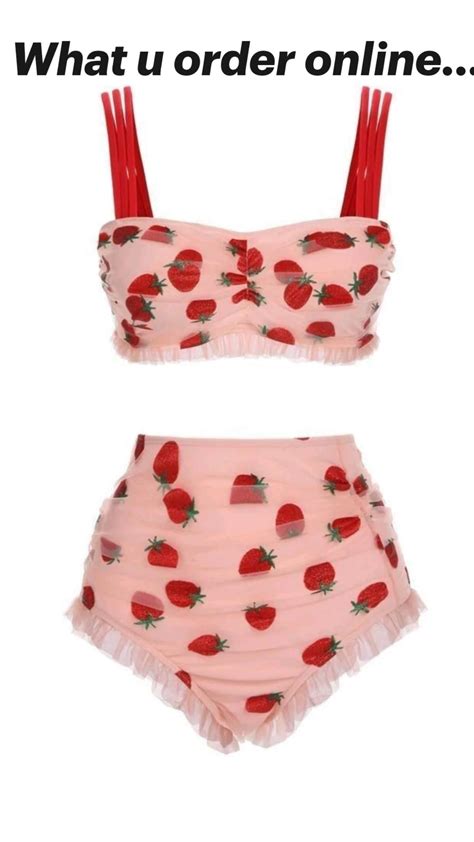 Pre Sale Red 1950s Checked Halter Bowknot Bikini Set Artofit