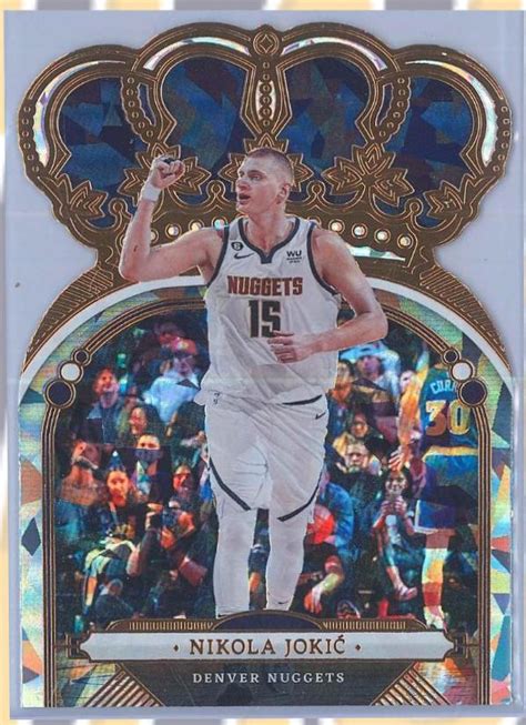 Nikola Jokic Crystal 1 Prices 2022 Panini Crown Royale