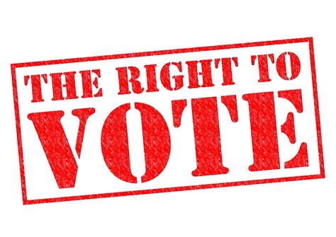 The Right To Vote